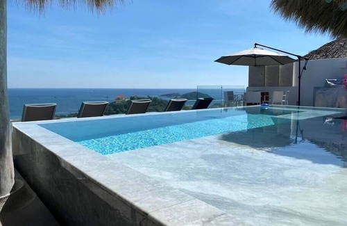 Ixtapa Casa | Casa Roca: En Porto Ixtapa con jacuzzi privado