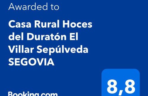 Sepúlveda Casa | Casa Rural Hoces del Duratón El Villar Sepúlveda SEGOVIA