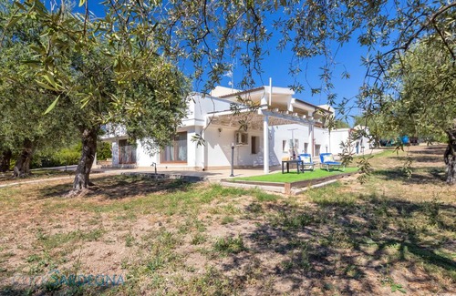 Alghero Apartamento | Casa Sant'Anna in Villa Brionis con grande veranda vista mare