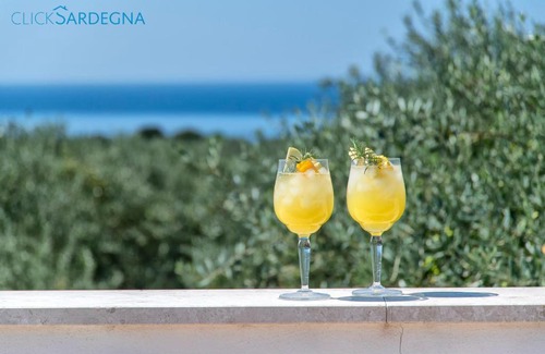 Alghero Apartamento | Casa Sant'Anna in Villa Brionis con grande veranda vista mare
