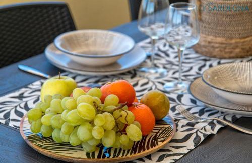 Alghero Apartamento | Casa Sant'Anna in Villa Brionis con grande veranda vista mare