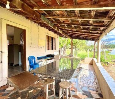 Alfenas Casa | Casa simples, mas o lugar é maravilhoso! Para até 10 pessoas