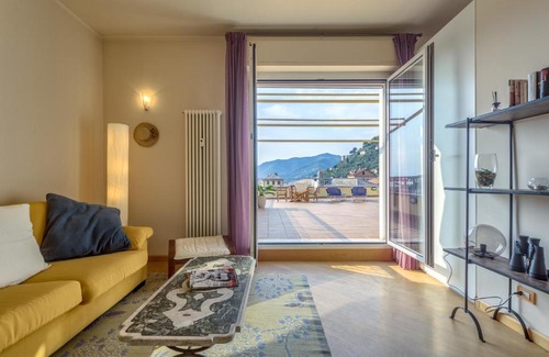 Camogli Apartamento | Casa Sophie- Big Terrace sea View & Private Parking
