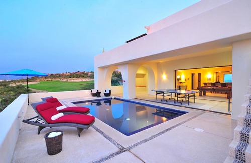 San José del Cabo Casa | Casa Susana - Impresionante vista al mar con piscina privada y acceso al club de playa. Ubicado en el campo de golf de Puerto Los Cabos.