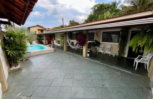 Vista Linda Casa | Casa temporada PISCINA com HIDROMASSAGEM ao lado da praia, Vista Linda, Bertioga SP