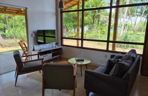 Caravelas Casa | Casa Terracota 2 - Beleza, conforto e sofisticação à 50m do rio