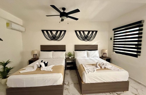 Centro de Playa del Carmen Hotel | CASA TORTUGA 5Th. Ave