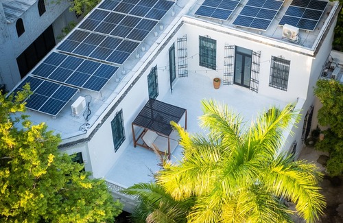 Zona Paseo Montejo Casa | CASA TUUT the only on Paseo de Montejo with 20m pool & gym!