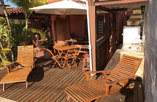 Manguinhos Casa | Casa 5 dormitorios con piscina, sauna, barbacoa, aire split y wi-fi