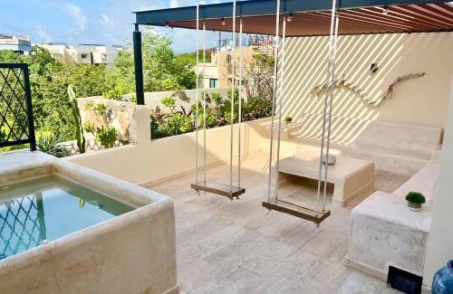 Barrio Zama Hotel | Casa Vibe Tulum Penthouse, Private Pool & Terrace