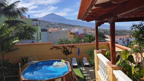 La Vera Casa | Casa" VISTAS AL TEIDE" mar Piscina privada parking cubierto gratuito en las instalaciones