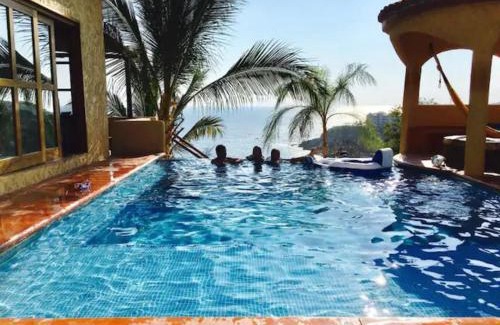 Puerto Ángel Casa | Casa Xcaanda, oceanfront with private pool