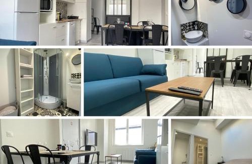 Saint-Jacques - Saint-Roch Apartamento | Casamara 1 T1 avec 2 couchages 10 min CHU