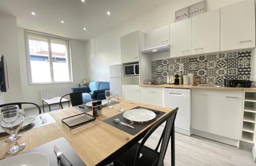 Saint-Jacques - Saint-Roch Apartamento | Casamara 1 T1 avec 2 couchages 10 min CHU