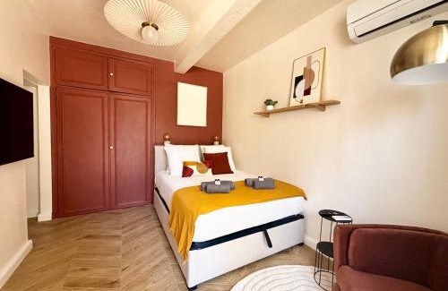 Ajaccio Apartamento | Casamea - Studio Jardin, Élégant, Clim, Renové