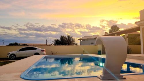 Praia Seca Casa | Casarão de Praia com Piscina