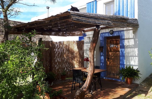 Los Caños de Meca Cabaña | Estudio del Madroño con Estufa de Leña en Los Caños de Meca