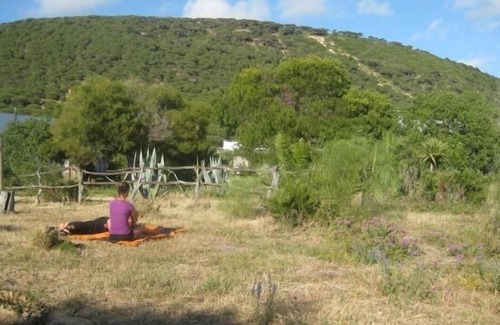 Los Caños de Meca Cabaña | Estudio del Madroño con Estufa de Leña en Los Caños de Meca