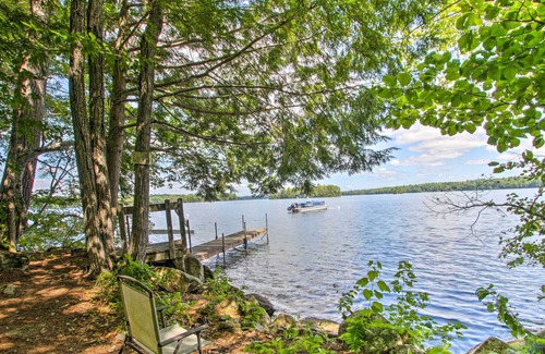 West Poland Cabina | ¡NUEVO! Casco Cabin en Thompson Lake w / Fire Pit + Deck