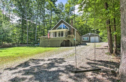 West Poland Cabina | ¡NUEVO! Casco Cabin en Thompson Lake w / Fire Pit + Deck