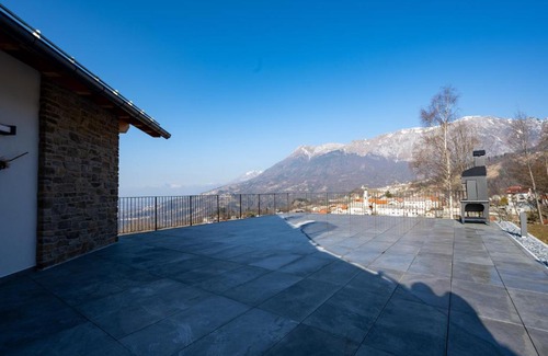 Chies d'Alpago Apartamento | Casera Cal De Mez- Wellness Chalet