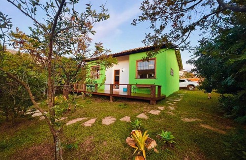 Lapinha da Serra Casa | CASINHAS DA LAPINHA- Lapinha da Serra - Casa Verde 2 suites com deck - LATE CHECK OUT- Piscina compartilhada