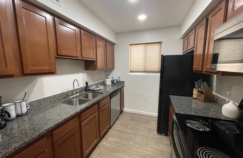 Limberlost Casa | Casita C: Private yard, grill, outdoor dining and seating area
