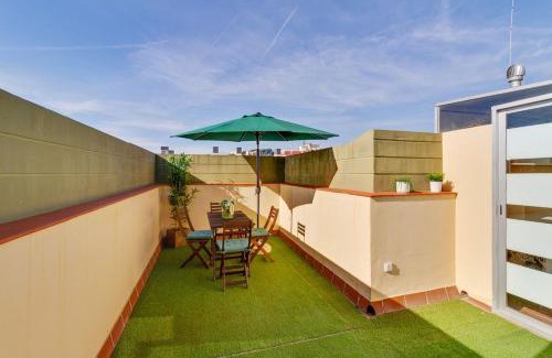 Pedregalejo Apartamento | Casita en Pedregalejo con terraza