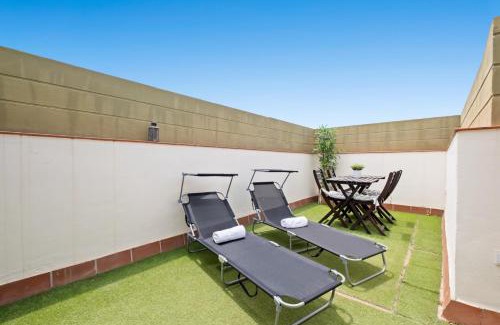 Pedregalejo Apartamento | Casita en Pedregalejo con terraza