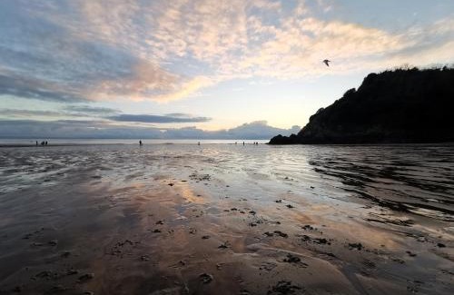 Mumbles Apartamento | Caswell Beach Chalet 70 located in Gower Peninsula