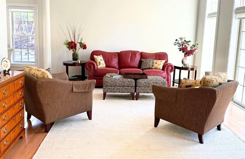 Grand Beach Casa | Catch the Sunset, Private Basketball Court, Hot Tub, Fire pit, Golf Cart for