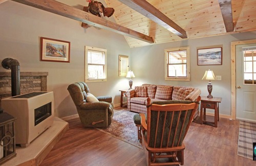 Sabinsville Cabina | Cathead Cabin—Cozy Cabin in the Woods of Tioga County, PA