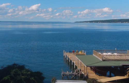 Sheldrake Casa | Cayuga Lake Renovated Quiet Home on Waterfront Property in Sheldrake