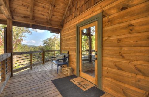 Mineral Bluff Casa | Cedar Ridge - Secluded Mineral Bluff Cabin - Hot Tub, Game Room, Outdoor Fireplace, Stunning Views