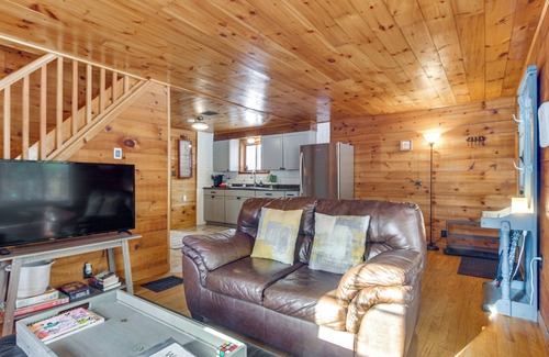 Center Ossipee Cabina | Center Ossipee Cabin w/ Game Room & Fire Pit!