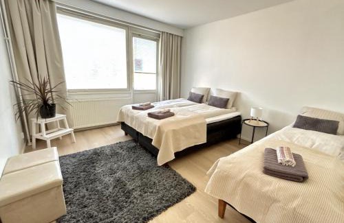 Lahti Apartamento | Central 1BR Apartment with Balcony & Free Parking