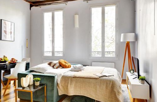 Quartier Sainte-Avoye Apartamento | Central 1BR in Le Marais - Close to Notre-Dame