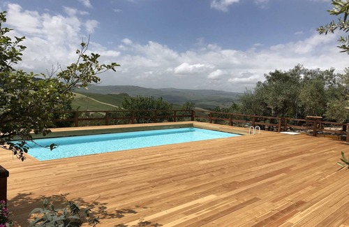 Alia Casa | Casa en Sicilia con piscina y colinas