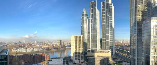 Nine Elms Apartamento | Central London New 2 bedroom flat Riverview Balcony