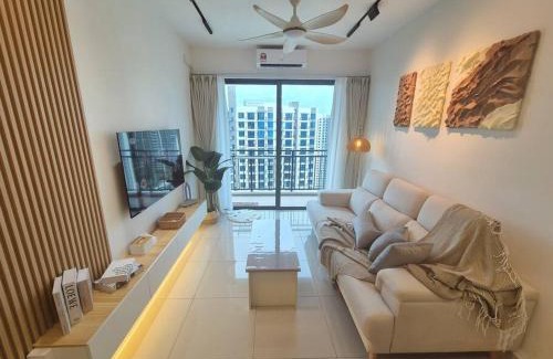 Johor Bahru Apartamento | Central Park Bright & High floor 2 Rooms 4 pax