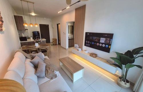Johor Bahru Apartamento | Central Park Bright & High floor 2 Rooms 4 pax
