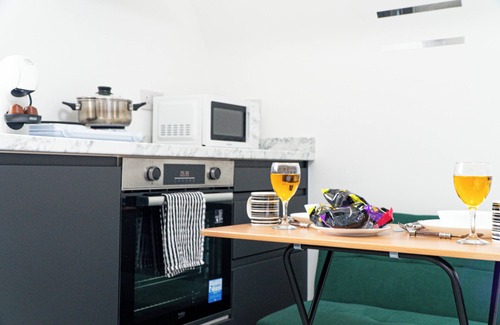 Adamsdown Apartamento | Central twin bed apartment