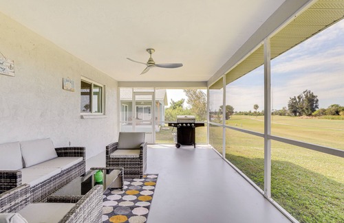 Oakland Hills Cabaña | Centrally Located Home in Rotonda West w/ Patio