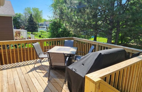 Fargo Casa | Centrally located home blocks from Bluemont lake