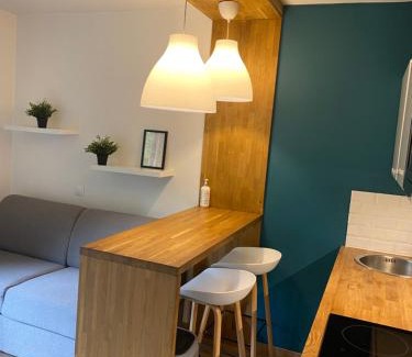 Saint-Gervais-les-Bains Apartamento | Centre Saint-Gervais Studio Vert moderne 2 pers proche télécabine