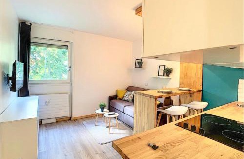 Saint-Gervais-les-Bains Apartamento | Centre Saint-Gervais Studio Vert moderne 2 pers proche télécabine