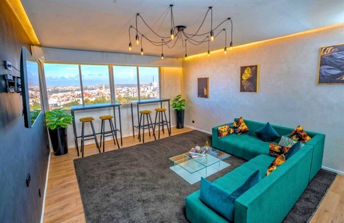 Temara Apartamento | Centre Ville Rabat , Vue Panoramique, Confort, Luxe, Proche de Toute Commodité