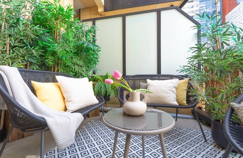 San Sebastian Centro Apartamento | ☆Centric Spacious⎮7 balconies⎮Brand new ⎮Aircon ☆