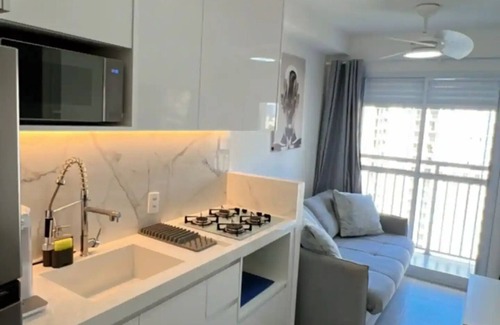 Panamby Apartamento | Chácara Santo Antônio 1 Dormitório com Sacada