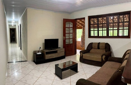 Santa Isabel Casa | Chácara com piscina e Wi-Fi em Santa Isabel - NOVO